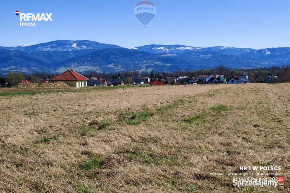 360 widoku na Beskidy miejsce na Twój dom Lipowa