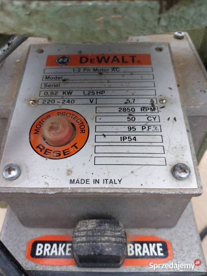De Walt Power Shop DW125 Pila Radialna Ukośnica Przybiernów