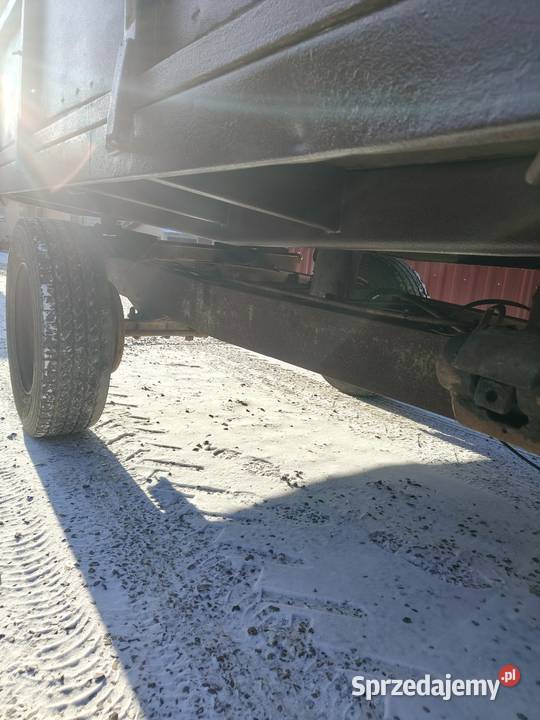 Przyczepa jedno osiową wywrotka Łagów