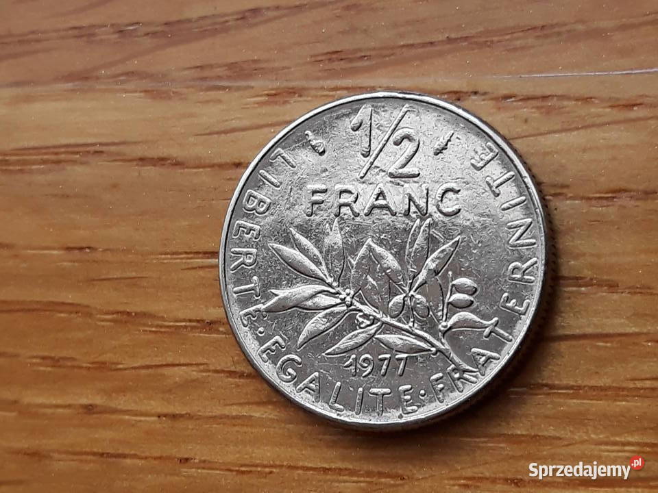 Moneta Franc 12 Frank 1977 Bukownica sprzedam