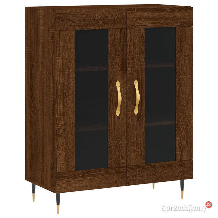 Szafka brązowy dąb 695x34x90 materiał mazowieckie