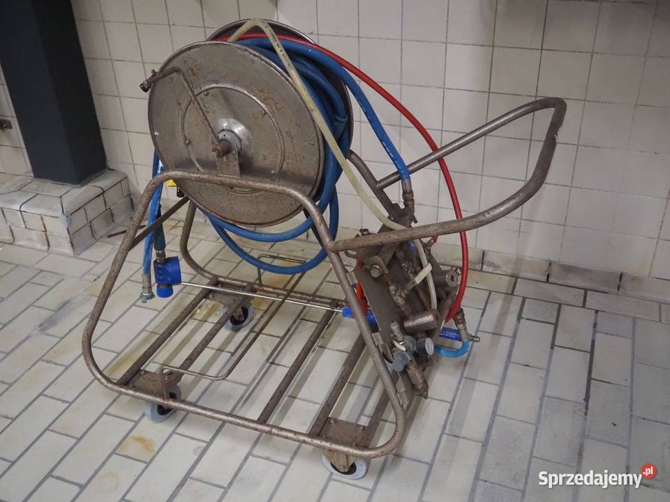Mobilny wózek higieniczny Elpress ze stali Krotoszyn