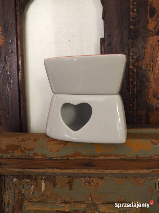 Podgrzewacz Ceramiczny z Sercem2 CzęściCzerwień Szczecin