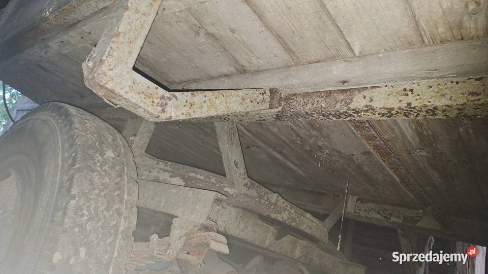 Przyczepa sztywna stodołowana D44 fabryczna