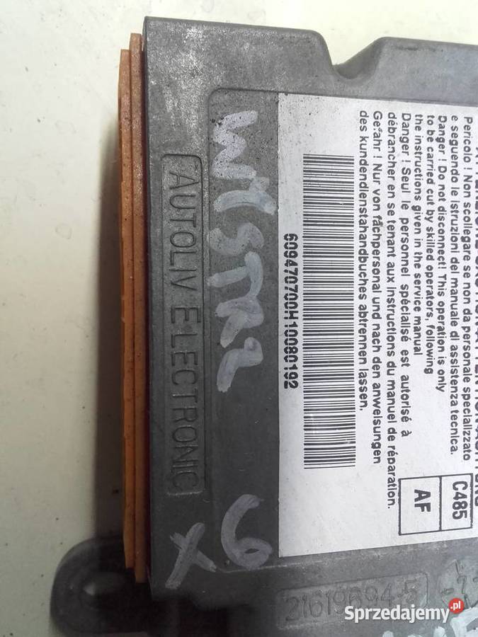 Fiat Linea sensor airbag moduł poduszek Łódź