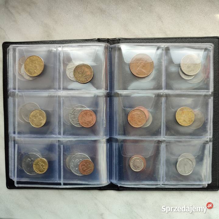 Albumklaser z monetami małopolskie Olkusz sprzedam