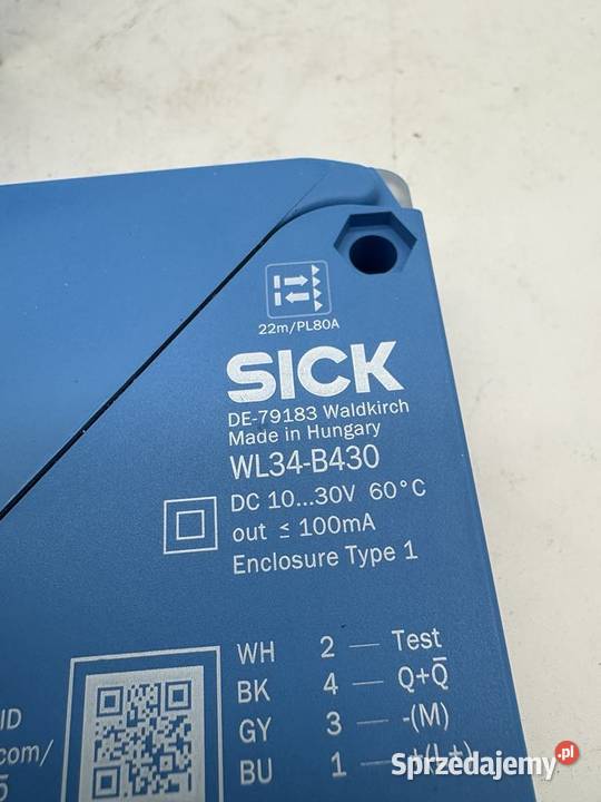 Sick WL34B430 1019245 Czujnik fotoelektryczny