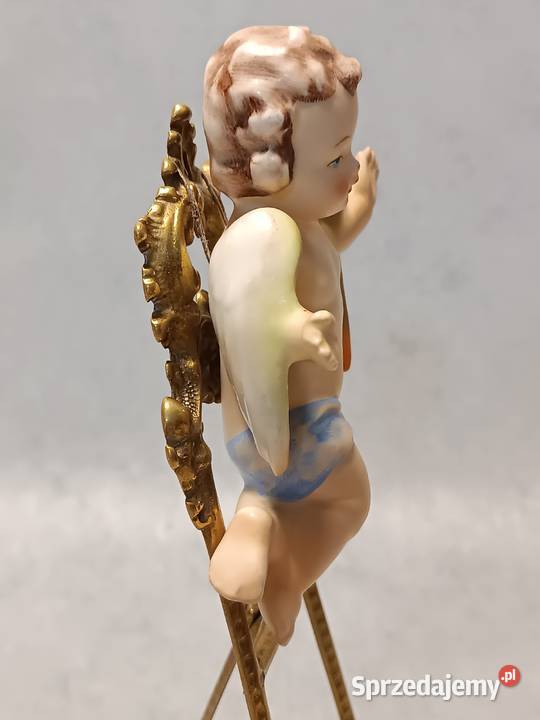 Goebel Porcelanowa Figurka Aniołka do Porcelana i szkło