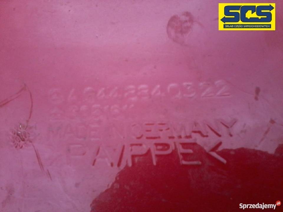 MERCEDES AXOR POLIK NAROŻNIK OWIEWKA SPOJLER Karoseria Bieleń