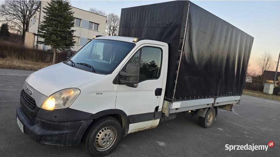Iveco 35s11 2013r zamiana plandeka Iveco