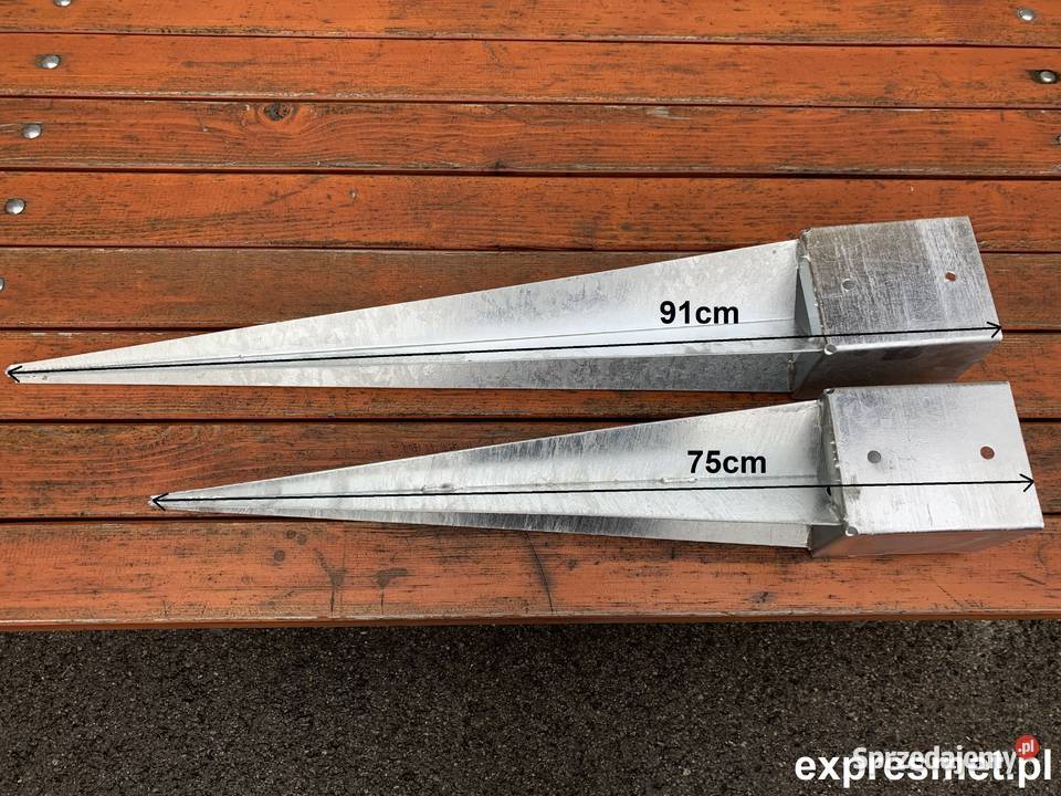 Podstawa słupa 45x45x550 mm KOTWA WBIJANA małopolskie Rzeszotary