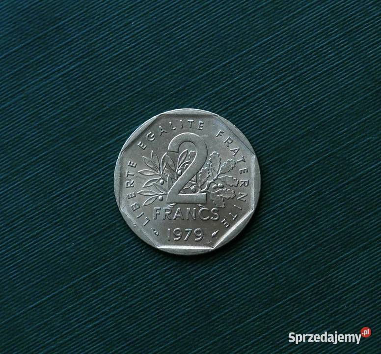 FRANCJA 2 franki 1979r Gliwice