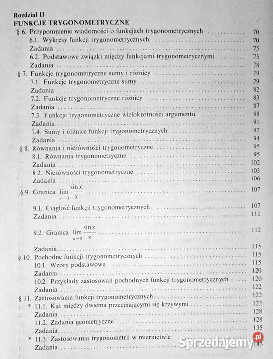 Matematyka 3 Podręcznik do LO i technikum lubelskie Chełm sprzedam