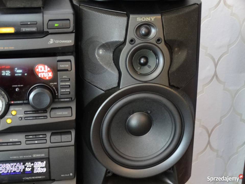 Wieża Sony RX99 kol pil 2x160 wat WYSYŁKA Wieże i miniwieże Jasło