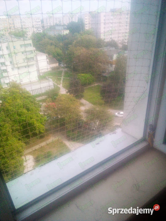 Siatka ochronna na okno bez wiercenia Warszawa