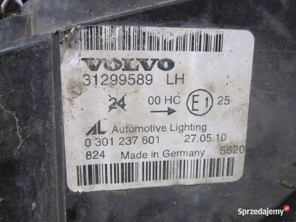 Volvo V50 LIFT S40 II lampa lewa przód 31299589 świętokrzyskie Kielce