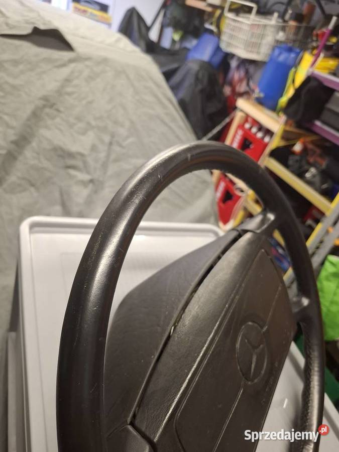 Kierownica skórzana Mercedes w126 c126 SEC z Kierownice Lublin