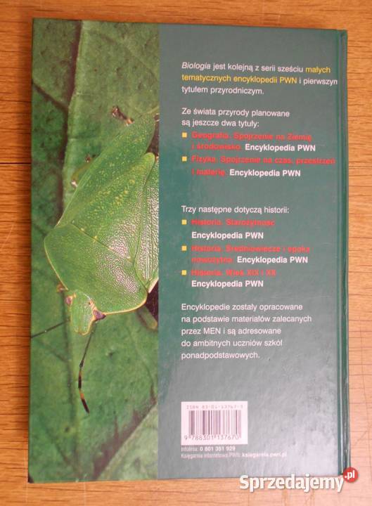 Encyklopedia PWN Biologia Spojrzenie na życie i Parczew