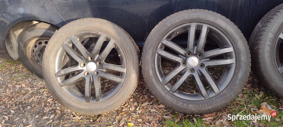 4 kołą audi q7 5x1302854520 opony zimowe ładne Samochodowe
