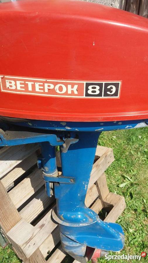 silnik zaburtowy WIETIEROK produkcji radzieckiej