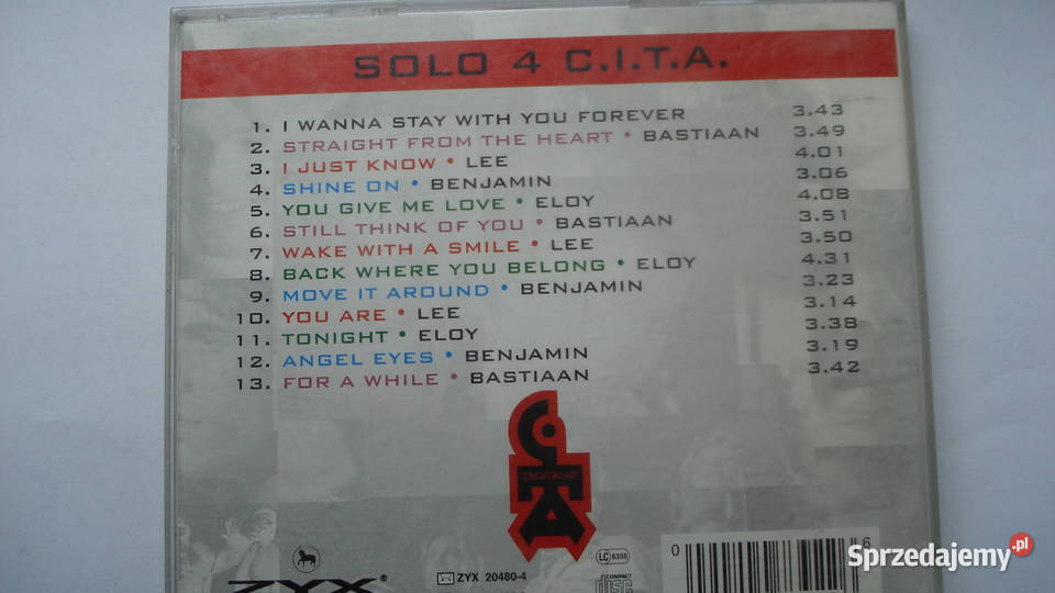 4 płyty CD SOLO 4 CITA Honey Langstrumpf Deacon łódzkie Łódź sprzedam