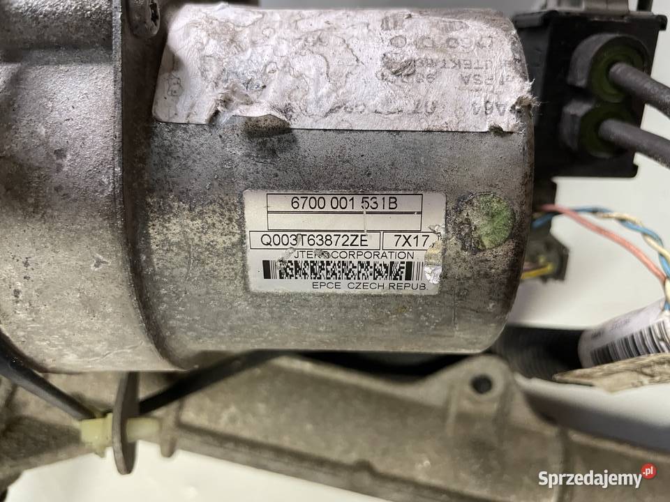 przekładnia kierownicza 6820000190 Peugeot 208 Jelcz-Laskowice