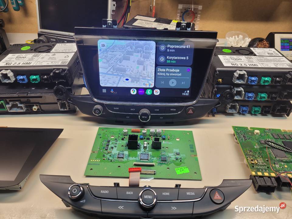 Aktualizacja Android Auto HMI 25 Insignia Astra śląskie Rybnik