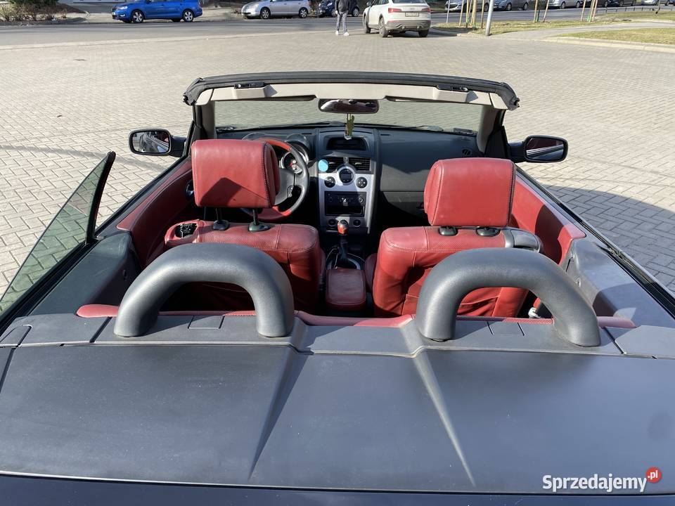 RENAULT MEGANE 2 CC 19DCI 120 czerwony Megane Warszawa