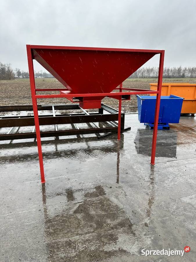 Zasobnik kosz zasypowy bufor 14 m3 Łanięta