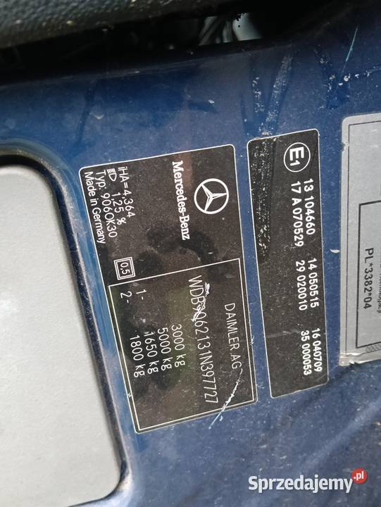 Mercedes Sprinter 906 22 CDI 2008r Jeździ 400km sprzedam