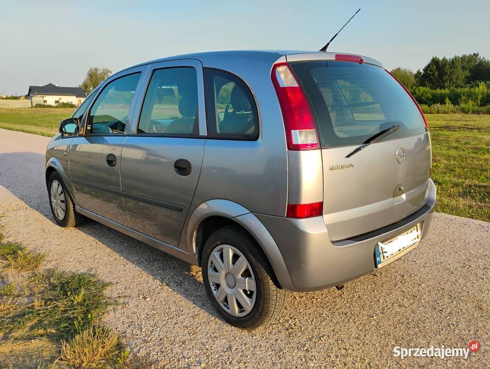 Opel Meriva 17 DTi Isuzu 2005 klima Bez rdzy mazowieckie