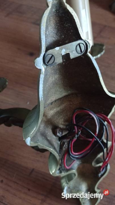 Stare mosiężne kinkiety klinkiety sprzedam