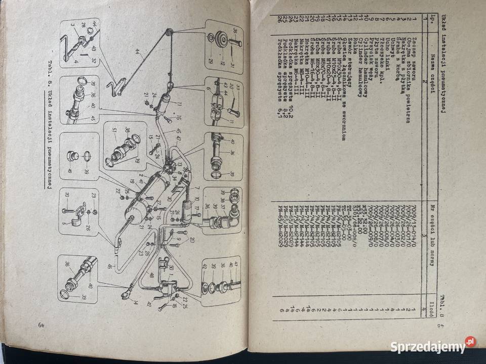 przyczepa zbierająca POKOS 1979 instrukcja Zalesie Śląskie