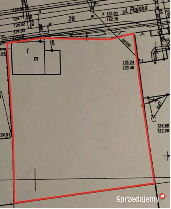 Działka 1074m2 Plot for sale Zielona Gora Rajska Zielona Góra