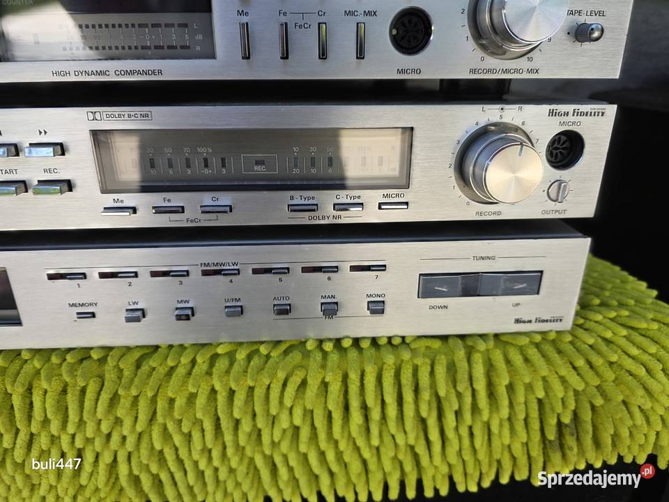 piękna wieża grundig vintage Chełm Śląski