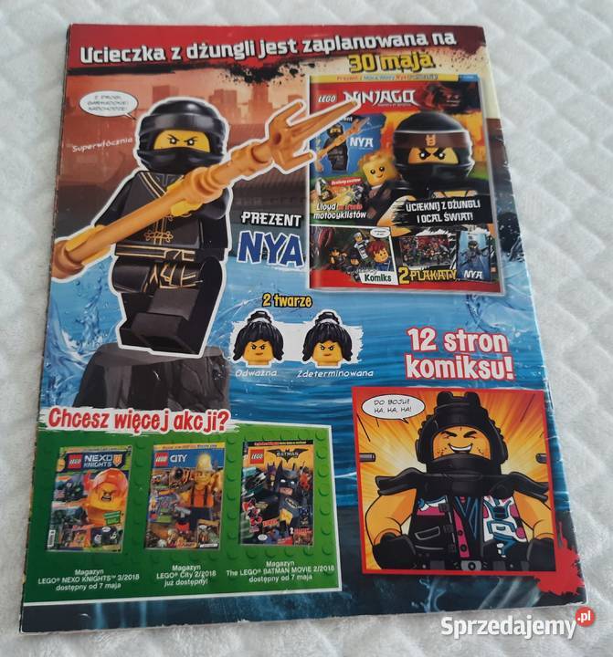 Lego Ninjago 42018 Media Service Książeczki Czeladź