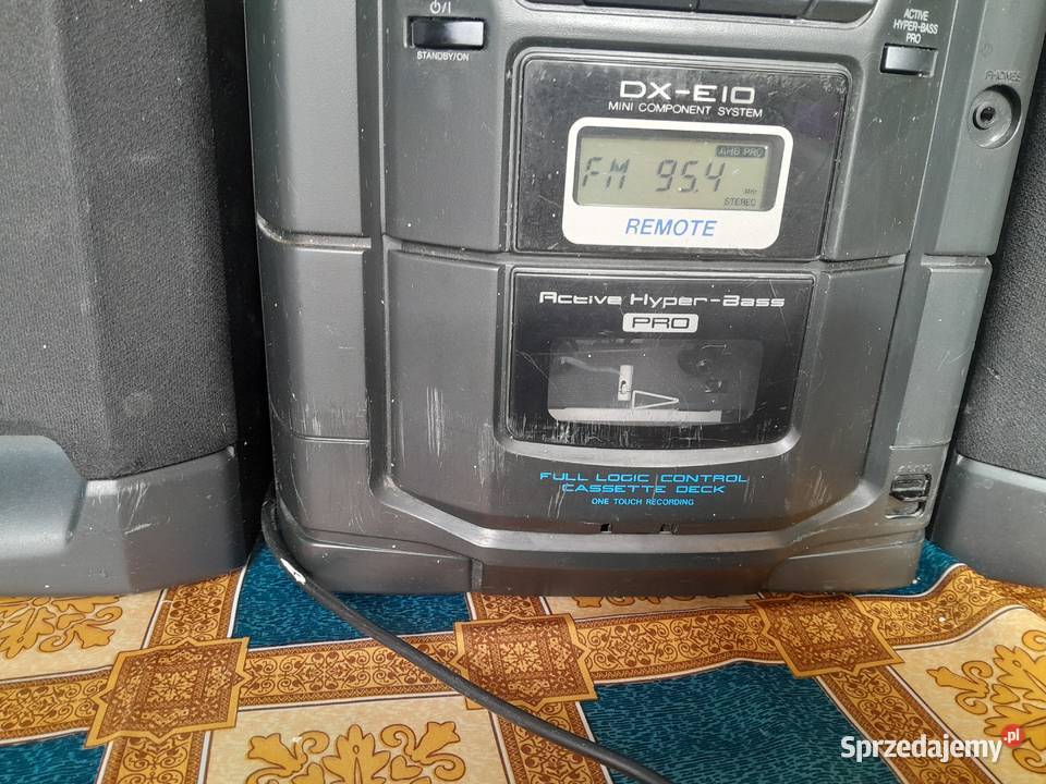 Mini wieża Jvc model DXE10BK głośniki Jvc Tarnów