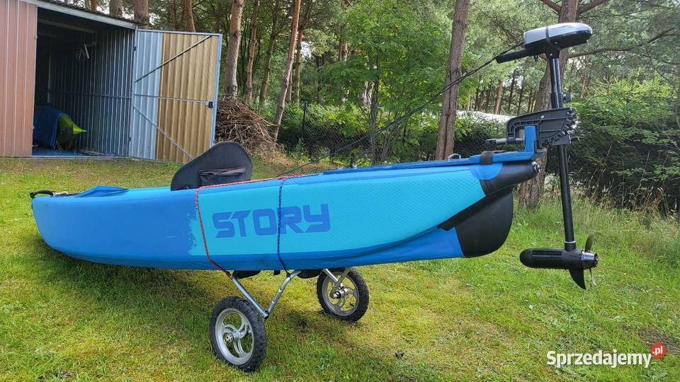 Kajak pneumatyczny sztywny 1osobowy warmińsko-mazurskie Iława