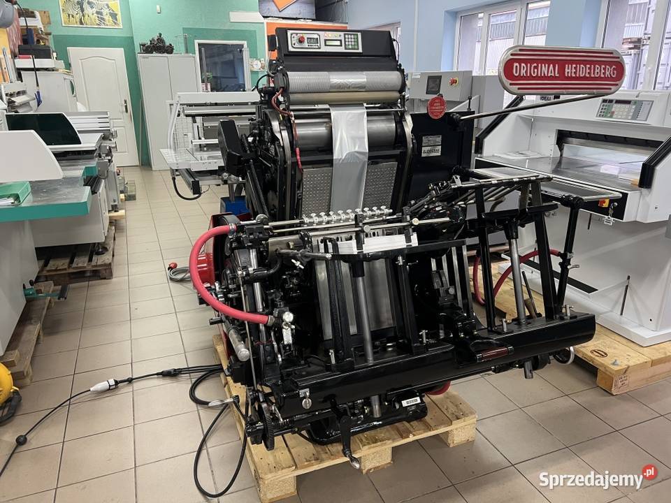 Złociarka Heidelberg GT 32x46 Hot Stamping Radom