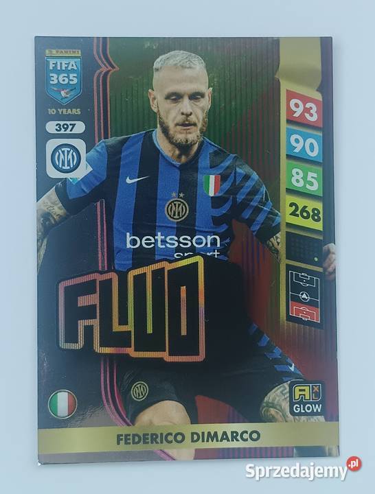 Federico Dimarco 397 karta Fifa 365 Adrenaline Zbylitowska Góra