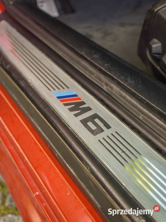 BMW M6 F13 Sakhir Orange Czarna skóra Super stan benzyna Kębłowo