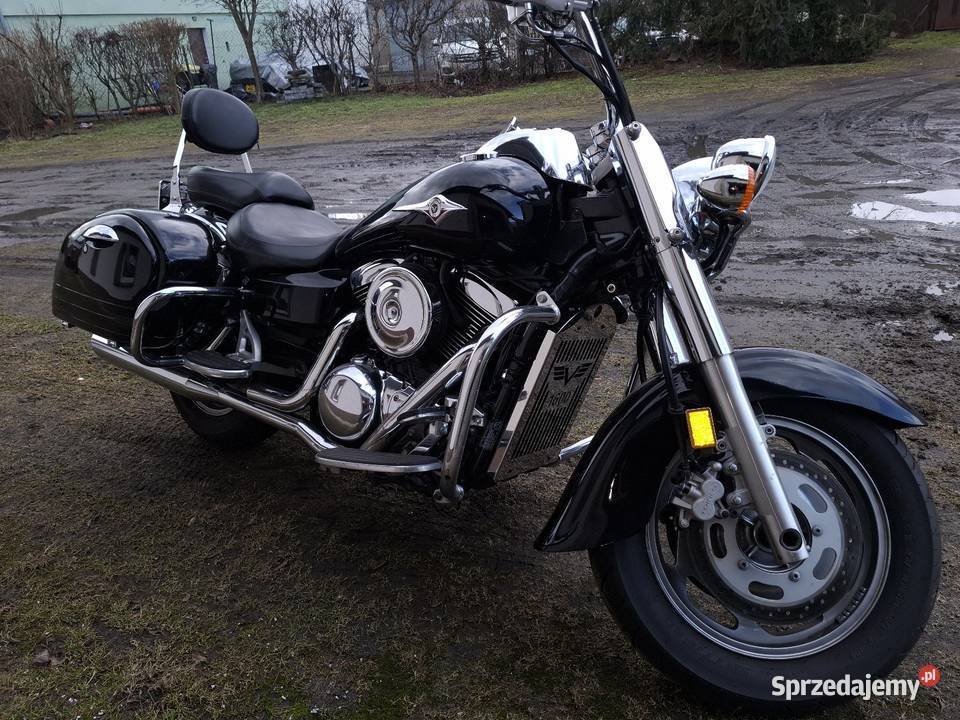 Kawasaki Vulnan 1600 Nomad chopper Wołów
