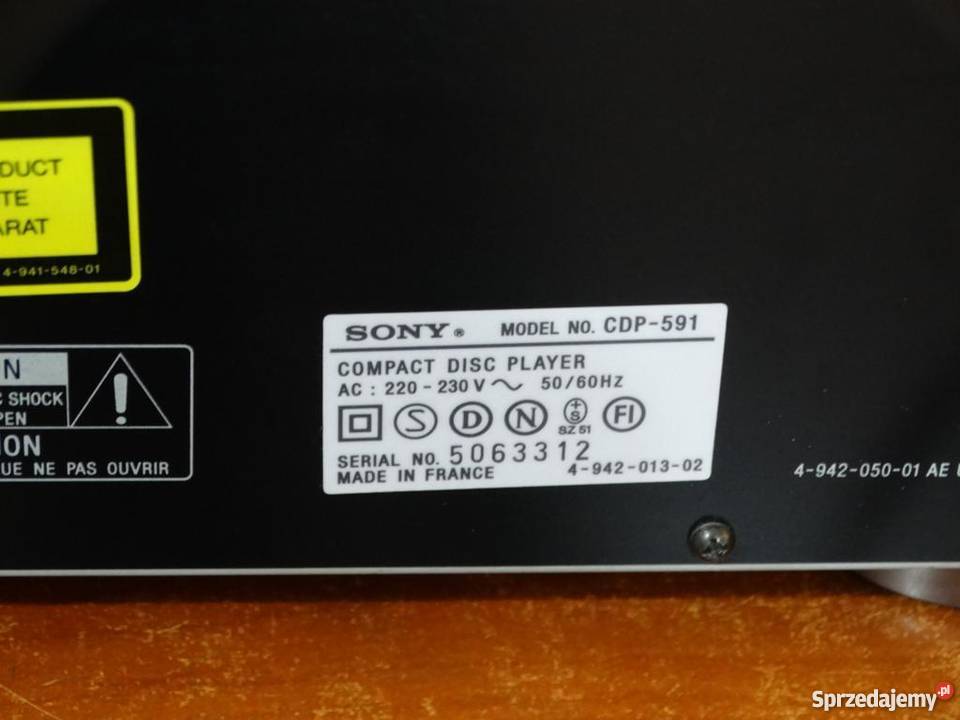 CD Sony CDP591 pilot sprawny WYSYŁKA Jasło