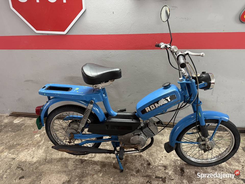 Romet Kadet 1985r z dokumentami motorower Gidle