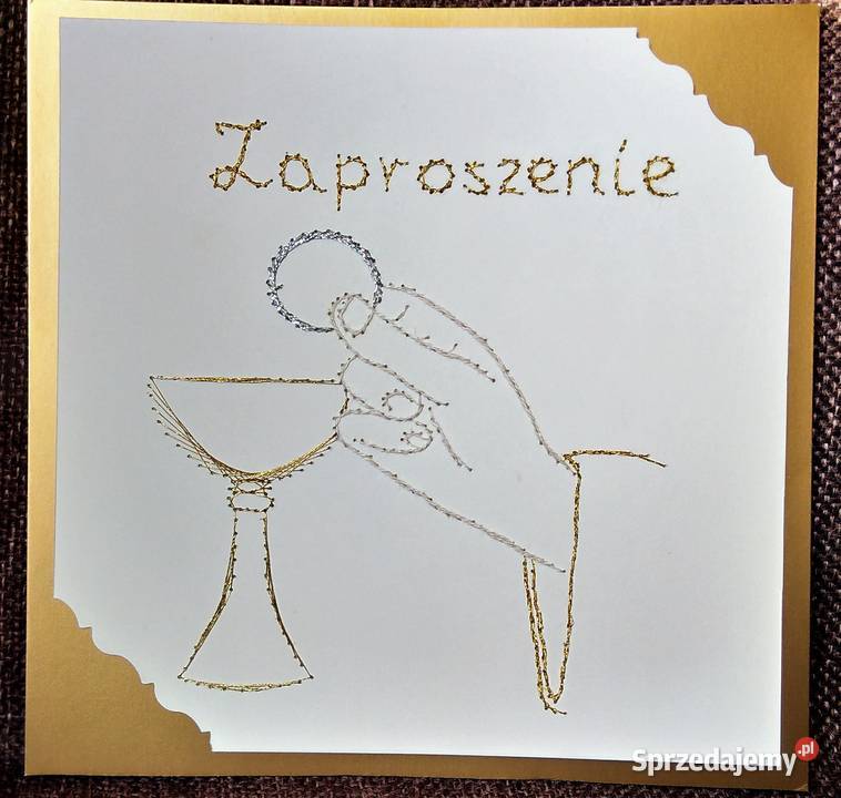 Zaproszenia na komunię Świdnik