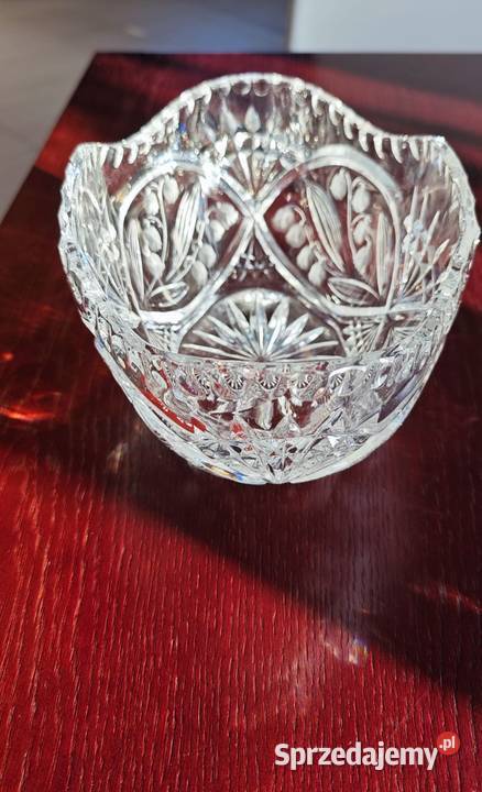 Piękna kryształowa misa owocarka żardiniera Legnica sprzedam
