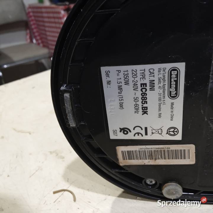 ekspres delonghi ec685 sprawny ale b głośny Poznań