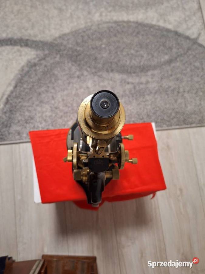 Mikroskop carl zeiss antyk Piła