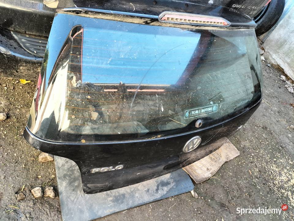 VW POLO 9N 4 KLAPA BAGAŻNIKA TYŁ TYLNA SZYBA osobowe lubelskie sprzedam