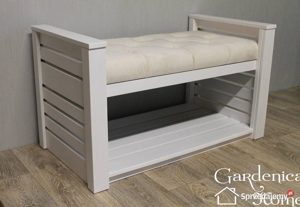 Ławka ławeczka siedzisko pikowane półka na buty Skierniewice